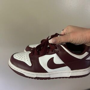 Burgundy dunks